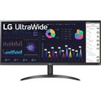 LG 34WL500-B - Full HD Ultrawide Monitor - IPS-75Hz-34 inch, Computers en Software, Monitoren, IPS, Full HD, Onbekend, 61 t/m 100 Hz
