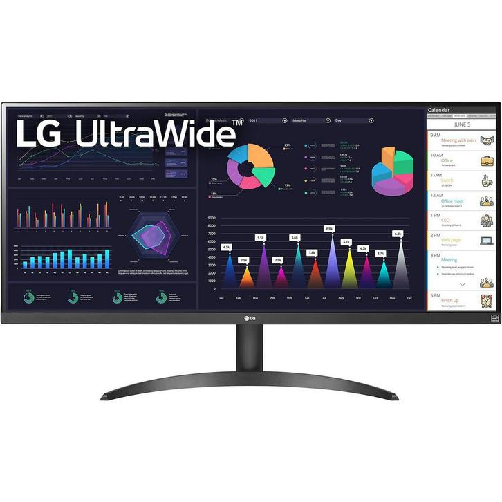 LG 34WL500-B - Full HD Ultrawide Monitor - IPS-75Hz-34 inch, Computers en Software, Monitoren, Gebruikt, 61 t/m 100 Hz, HDMI, Gaming