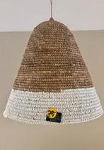 Ibiza stijl hanglamp nú €60,-, Ophalen, Beige, Rond, Nieuw