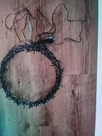 Kerstkrans en kerstbal met verlichting ( ook los te koop), Ophalen of Verzenden, Zo goed als nieuw