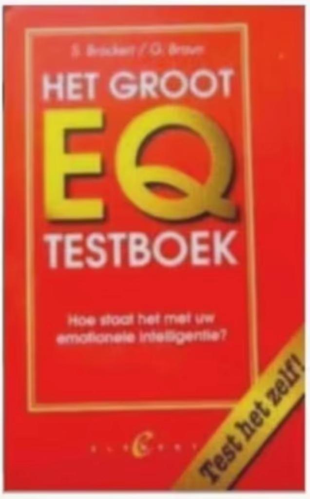 Het groot EQ-testboek ( emotionele intelligentie), Boeken, Psychologie, Zo goed als nieuw, Ophalen of Verzenden