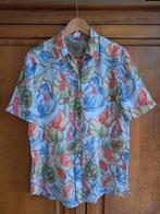 Vintage blouse met parelknoopjes en schoudervulling maat 42, Ophalen of Verzenden, Zo goed als nieuw, Maat 42/44 (L)