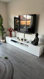 Prachtige TV meubel wit, Ophalen, Zo goed als nieuw, 200 cm of meer, Minder dan 100 cm
