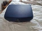 Gratis: samsonite koffer paarsblauw 70 x 55 x 22, Ophalen, Uitschuifbare handgreep, Gebruikt, Hard kunststof