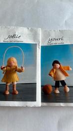 2 viltpakketjes kinderen spelen v popatelier loesebeth, Hobby en Vrije tijd, Vilt, Ophalen of Verzenden, Nieuw