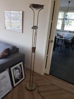 Staande lamp met leeslamp, Huis en Inrichting, Lampen | Vloerlampen, Ophalen, Gebruikt