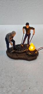 Luville Wheelmaker Freek and Bertus kerstdorp poppetjes, Diversen, Kerst, Ophalen of Verzenden