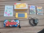 Nintendo Switch light + extra's, Spelcomputers en Games, Spelcomputers | Nintendo Switch Lite, Ophalen of Verzenden, Grijs, Gebruikt