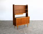vintage wandkast | jaren 60 | secretaire | kast | Zweeds, Gebruikt, Timbeije@hotmail.com, Ophalen of Verzenden, Lemmer