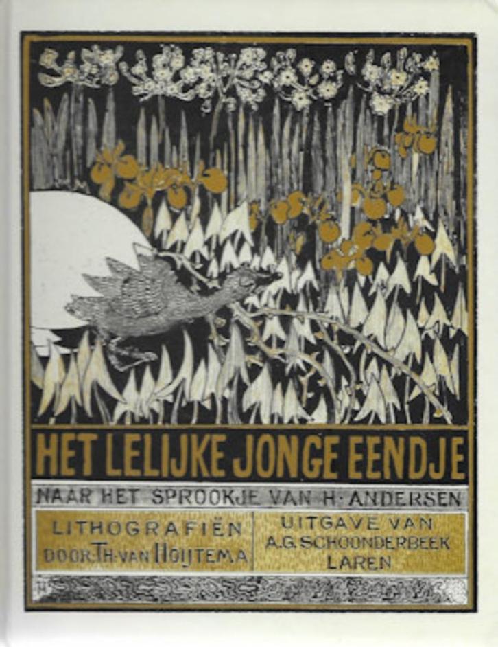 Het lelijke jonge eendje - lithografiën van Hoijtema, Boeken, Prentenboeken en Plaatjesalbums, Zo goed als nieuw, Ophalen of Verzenden