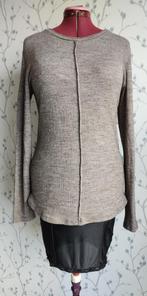 MONAVOID Beige/Bruin Truitje maat M, Maat 38/40 (M), Beige, Zo goed als nieuw, MONAVOID