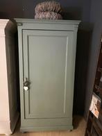 Brocante ééndeurskast Olive, Ophalen of Verzenden, Minder dan 50 cm, 105 cm of meer