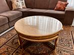 Luxe salontafel ZGAN, Rond, Ophalen of Verzenden, Zo goed als nieuw, Minder dan 50 cm