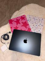 Macbook Air M2 13.6” Midnight, Ophalen, 256 GB, Qwerty, 8 GB
