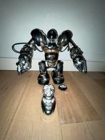Robosapien grijze robot met afstandsbediening, Ophalen of Verzenden, Zo goed als nieuw