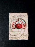 20: Kankerbestrijding 25 cent gestempeld, Verzenden, Na 1940, Gestempeld