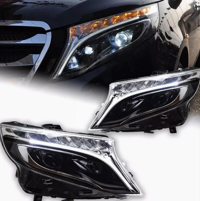Mercedes Vito LED Koplampen * Plug en play *, Auto-onderdelen, Verlichting, Mercedes-Benz, Nieuw, Ophalen of Verzenden