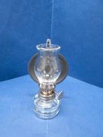 Mini Olielampje, Wandlampje, Tafellampje, glas, 2 stuks, Antiek en Kunst, Ophalen of Verzenden