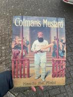 Colmans mustard reclamebord metaal, Verzamelen, Ophalen of Verzenden