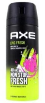 Axe deospray - Epic Fresh 150ml, Ophalen of Verzenden, Nieuw, Overige typen