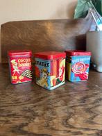 Vintage Blikjes - Set van 3, Ophalen of Verzenden