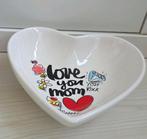 Blond Amsterdam hartschaaltje love you mom you rock, Huis en Inrichting, Keuken | Servies, Ophalen, Aardewerk, Blond Amsterdam