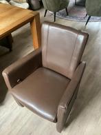 4 leren verstelbare eetkamer stoelen 4 halen 3 betalen!, Huis en Inrichting, Stoelen, Ophalen of Verzenden, Gebruikt, Bruin, Leer