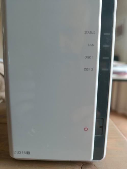 Synology DiskStation DS216j zonder schijven, Computers en Software, NAS, Gebruikt, Ophalen of Verzenden