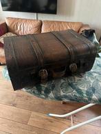 Decoratieve Koffer met Nepleer, Ophalen of Verzenden, Gebruikt, Overige houtsoorten, Minder dan 50 cm