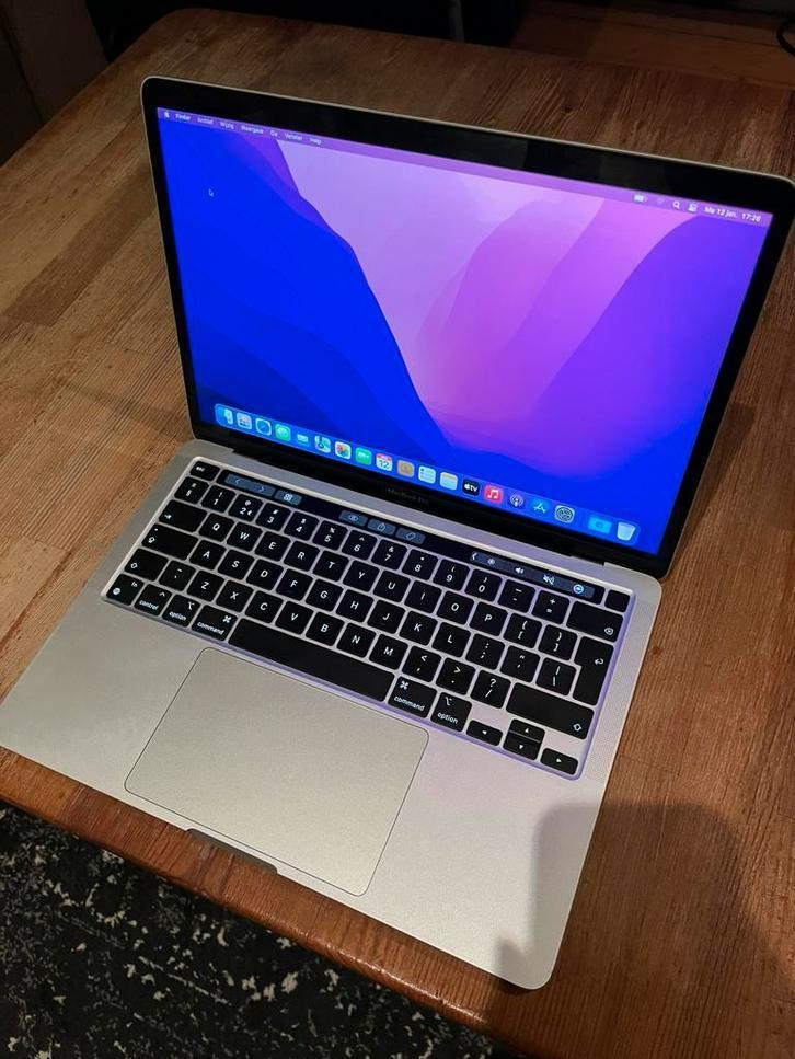 Macbook Pro 2020 13 inch laptop, Computers en Software, Apple Desktops, Gebruikt, Mac Pro, SSD, 2 tot 3 Ghz, 8 GB, Ophalen