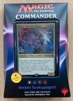 Updated Invent Superiority Commander Deck, Hobby en Vrije tijd, Verzamelkaartspellen | Magic the Gathering, Verzenden, Zo goed als nieuw