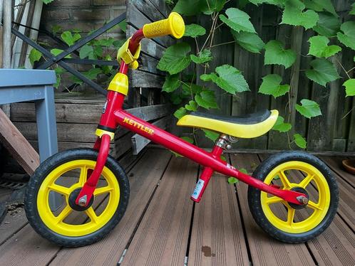 Kettler loopfiets rood geel, Kinderen en Baby's, Speelgoed | Buiten | Voertuigen en Loopfietsen, Gebruikt, Loopfiets, Ophalen