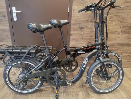 2x zgan Lacros elektrische vouwfietsen, odo 98 km voor de..., Fietsen en Brommers, Fietsen | Vouwfietsen, Zo goed als nieuw, Overige merken