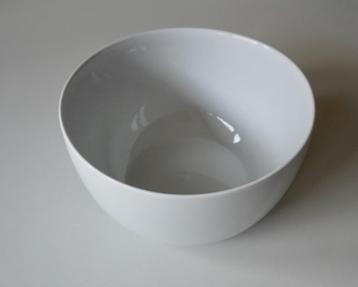 Piet Hein kom grootste dia. 26cm schaal porselein wit beschikbaar voor biedingen
