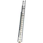 DIRKS DOT3x18, Doe-het-zelf en Verbouw, Ladders en Trappen, Ladder, Gebruikt, Opvouwbaar of Inschuifbaar, 4 meter of meer