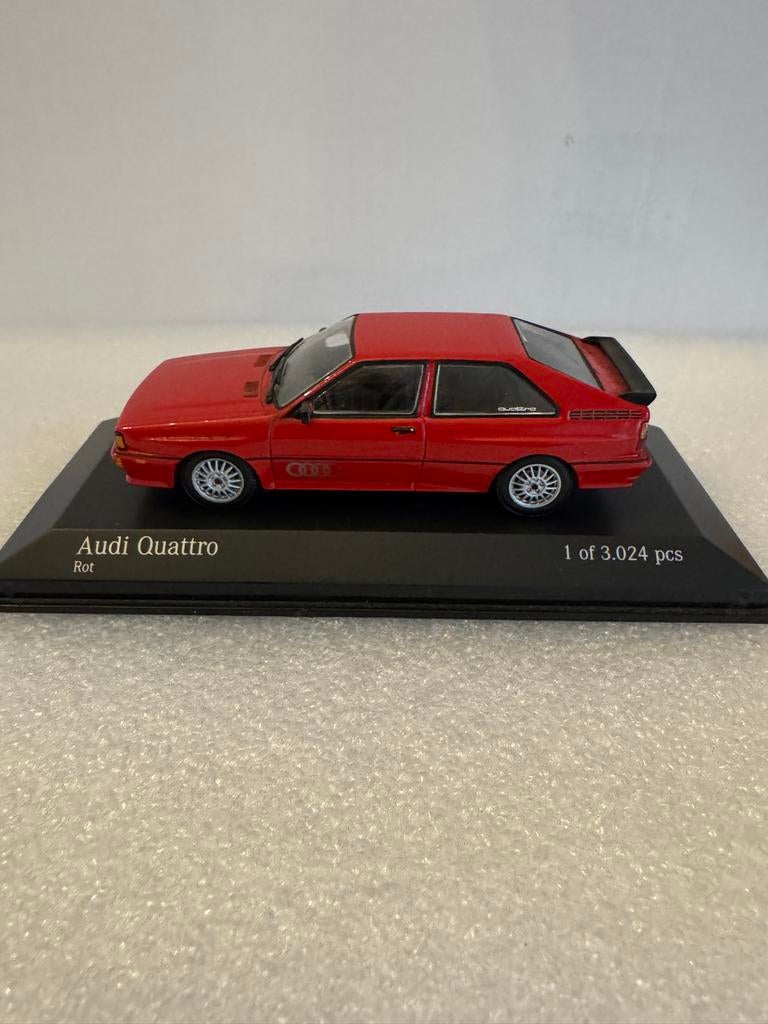 Audi Quattro Miniatuurauto - Zeldzaam!, Hobby en Vrije tijd, Modelauto's | 1:43, Ophalen, Zo goed als nieuw, Auto, Overige merken