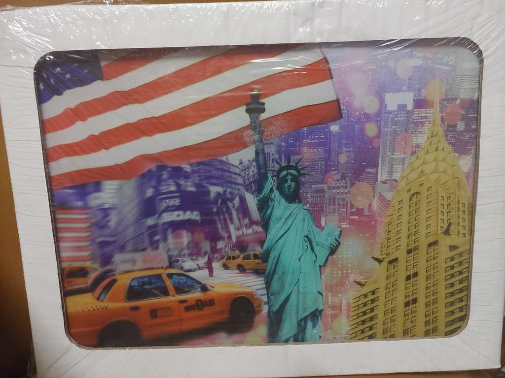 New York Decoratie, Huis en Inrichting, Woonaccessoires | Wanddecoraties, Ophalen of Verzenden, Nieuw