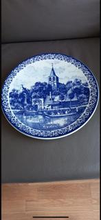 Delfsblauw bord met certificaat, Ophalen of Verzenden