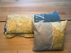 2 Stapelgoed Kussens zgan. Leuk voor jongenskamer, Ophalen of Verzenden, Zo goed als nieuw, Overige kleuren, Rechthoekig