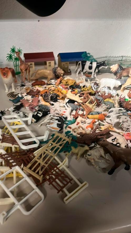 Boederij leven Safari dieren echt oud speelgoed, Verzamelen, Speelgoed, Zo goed als nieuw, Ophalen of Verzenden
