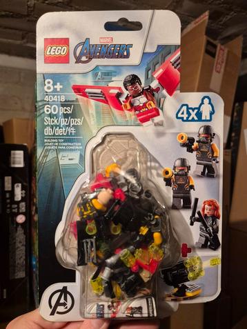 Nieuwe LEGO Avengers 40418 - Falcon & Black Widow beschikbaar voor biedingen