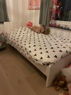 Bed 190 x 90 Wit, Huis en Inrichting, Ophalen, Strak modern, 90 cm, Eenpersoons