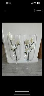 Glazen vaas, Huis en Inrichting, Woonaccessoires | Vazen, Ophalen, Overige kleuren, 50 tot 75 cm, Glas