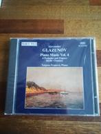 Glazunov: piano music vol. 4: preludes, fugues.. (nieuw), Ophalen of Verzenden, Romantiek, Nieuw in verpakking