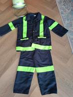 Verkleedkleding brandweer met helm., Ophalen of Verzenden, Gebruikt, 122 t/m 128, Jongen of Meisje