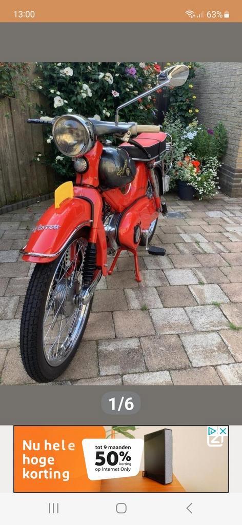 Kreidler Floret eitank, Fietsen en Brommers, Brommers | Oldtimers, Overige merken, Ophalen