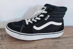 Hoge Vans sneakers, zwart, maat 36, Ophalen of Verzenden, Zo goed als nieuw, Schoenen