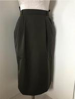 Vintage Wollen Kakikleurig Rokje, Ophalen of Verzenden, Zo goed als nieuw, Entrenucci, Maat 36 (S)