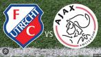 Kaart jong Utrecht jong Ajax gezocht!, Tickets en Kaartjes, Eén persoon, April