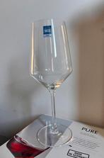 4 rode wijnglazen merk schott Zwiesel, Ophalen of Verzenden, Zo goed als nieuw, Overige typen